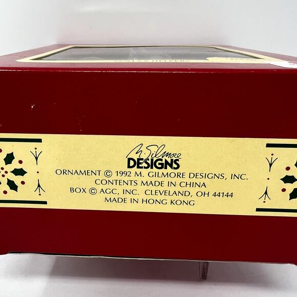 1992 Carlton Cards Heirloom Collection Christmas Santa's Helpers Ornament VTG - Picture 3 of 8